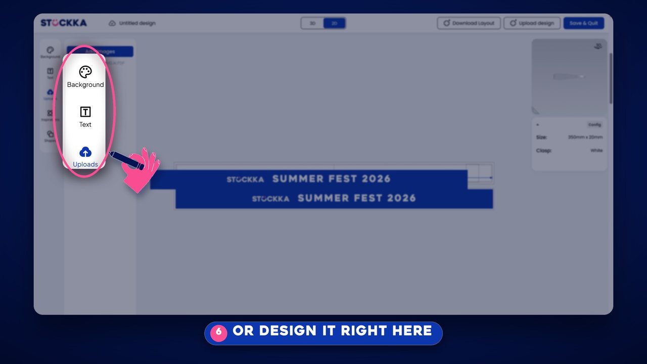 OR DESIGN IT RIGHT HERE